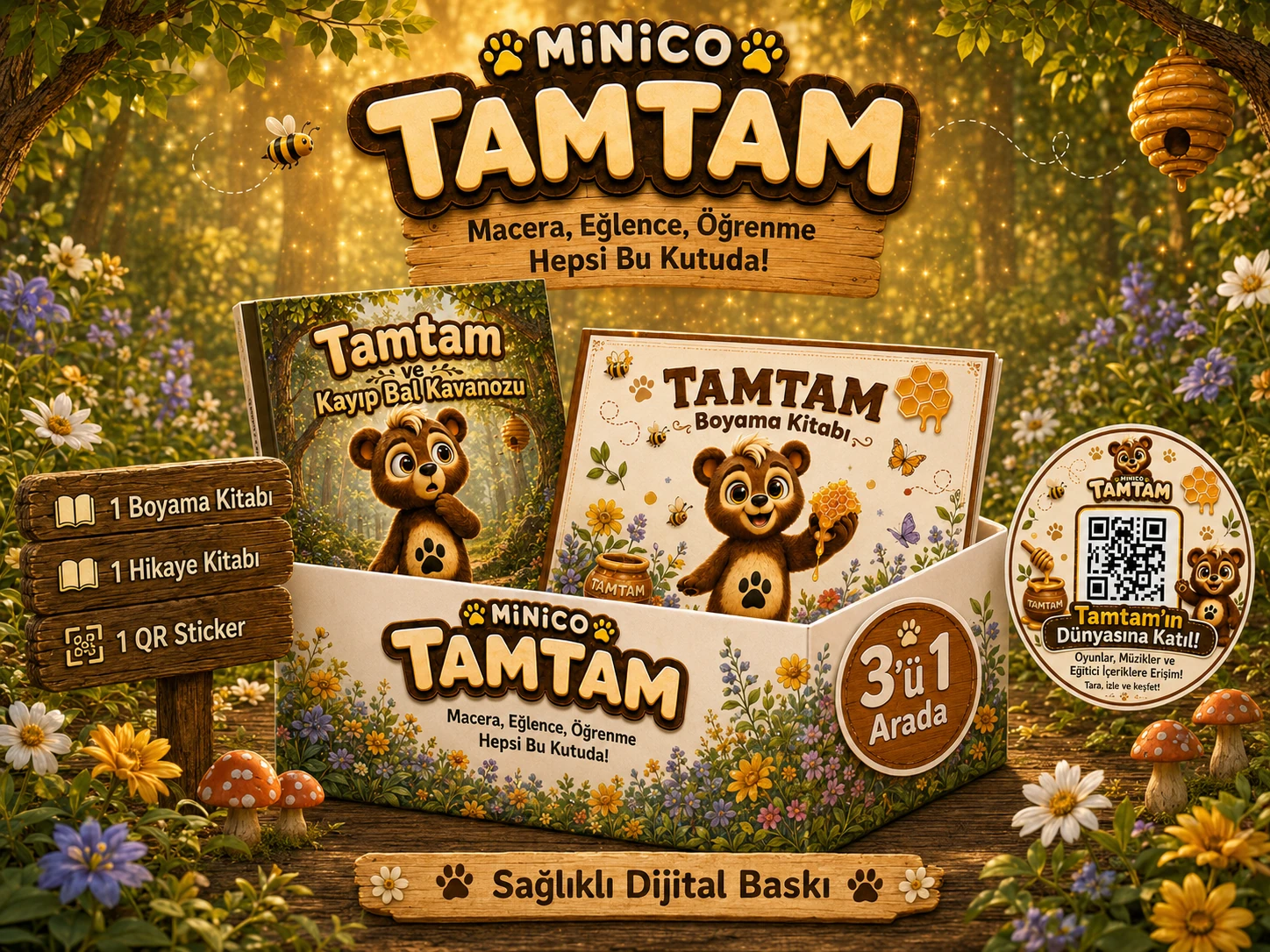 Tamtam Üçlü Set ürün görseli 2