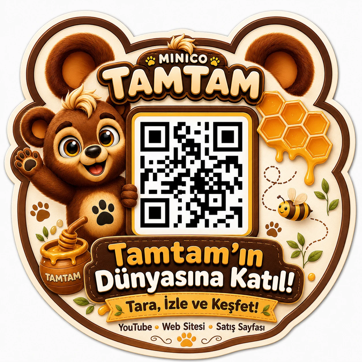 Tamtam Magnet & Sticker