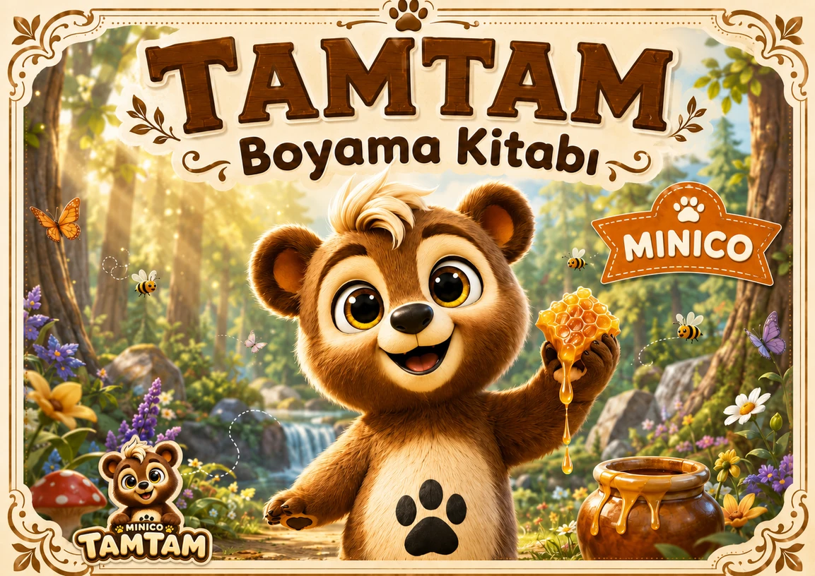 Tamtam Boyama Kitabı kapak görseli